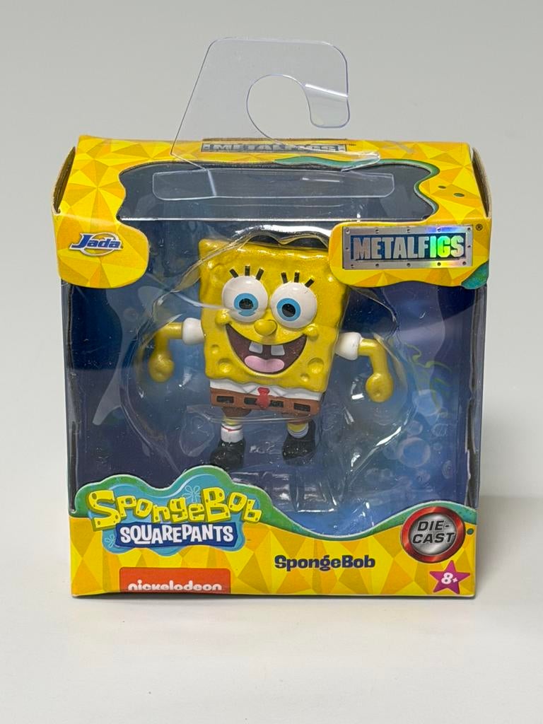 Figurin moulée sous pression SpongeBob SquarePants Metalfigs, Collections, Enlèvement ou Envoi, Neuf