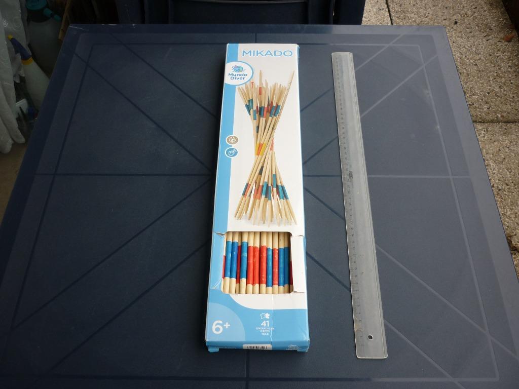 Reuze Mikado Spel (50cm) - Mundo Diver, Ophalen of Verzenden, Gebruikt, Overige typen