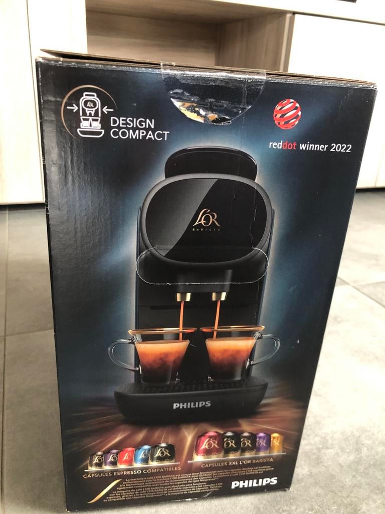 L'or barista sublime noir, Electroménager, Cafetières, Neuf, Réservoir d'eau amovible, Enlèvement ou Envoi, Dosettes et capsules de café