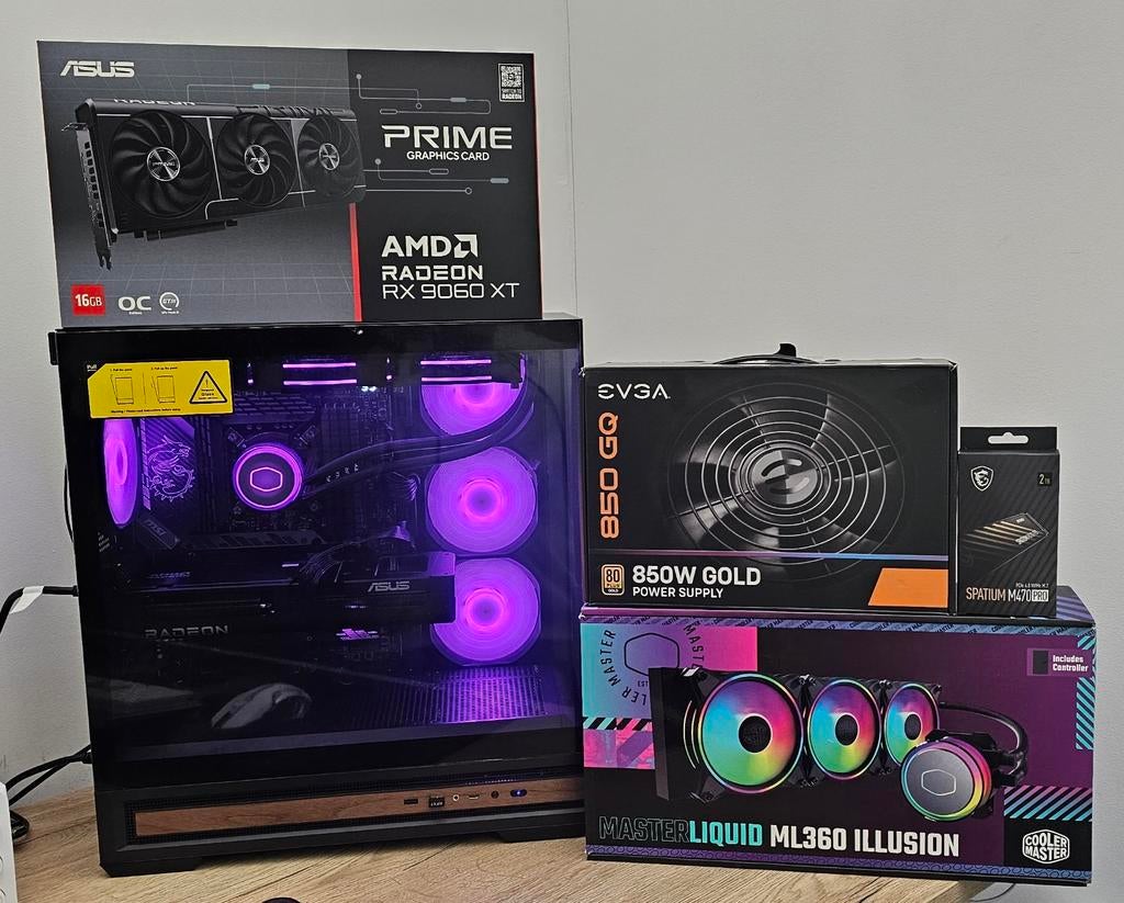 Gaming PC i7 11700K 32gb ram RX9060XT 16gb (nieuw), Computers en Software, Ophalen, 32 GB, Virtual Reality, Refurbished