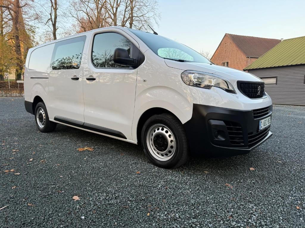 Peugeot Expert 2.0 BLUEHDI/145CV/3Place/L3/EURO-6d/98.000km!, Auto's, Voorwielaandrijving, Stof, 4 cilinders, Wit