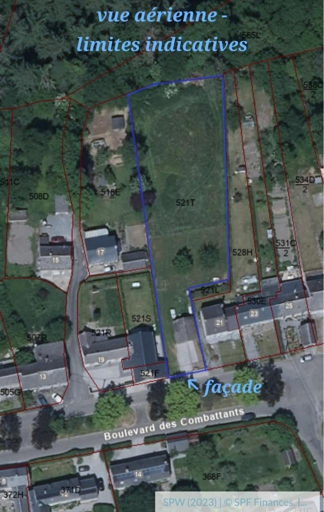 Terrain à bâtir de 23 ares à Evrehailles (Yvoir), Immo, Terrains & Terrains à bâtir, 1500 m² ou plus