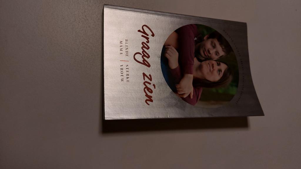 Graag zien  blinde mama/ sterke vrouw Monique Van Den Abbeel, Ophalen of Verzenden