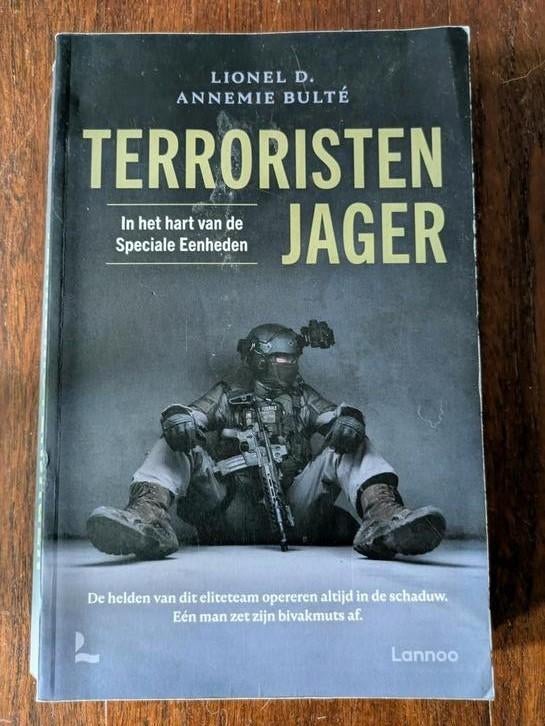 Boek Terroristenjager, Ophalen of Verzenden, Gelezen, Lionel D.; Annemie Bulté