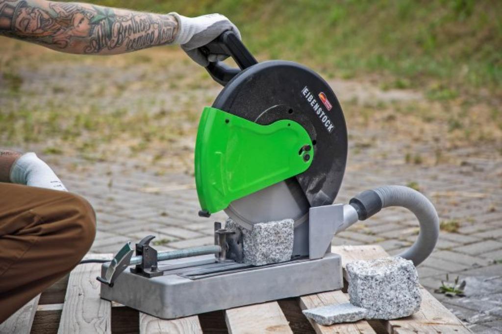 scie circulaire pour pierre, pavés béton, klinkers PROMO !, Bricolage & Construction, Neuf, 1200 watts ou plus, 70 mm ou plus