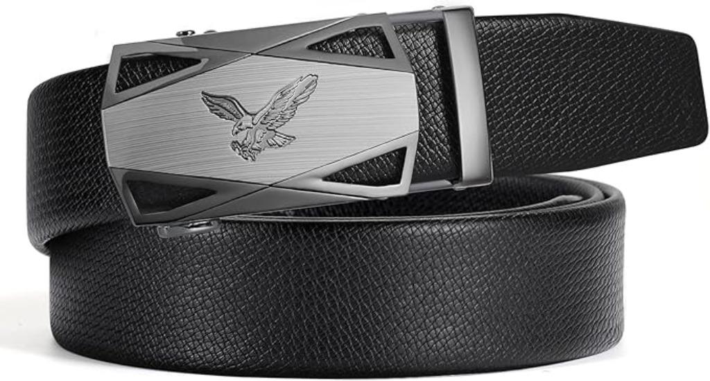 Ceinture à cliquet ITIEZY pour homme LIVRAISON GRATUITE, Neuf, Cuir véritable, 115 cm ou plus, Ceinture