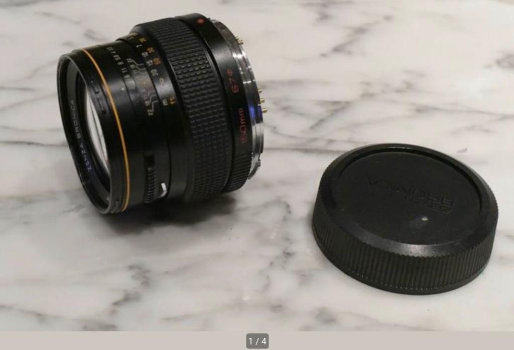 Bronica Zenzanon-S 150mm/ f3.5 voor SQ, Verzamelen, Foto-apparatuur en Filmapparatuur, Lens of Lenzen, 1980 tot heden, Ophalen of Verzenden