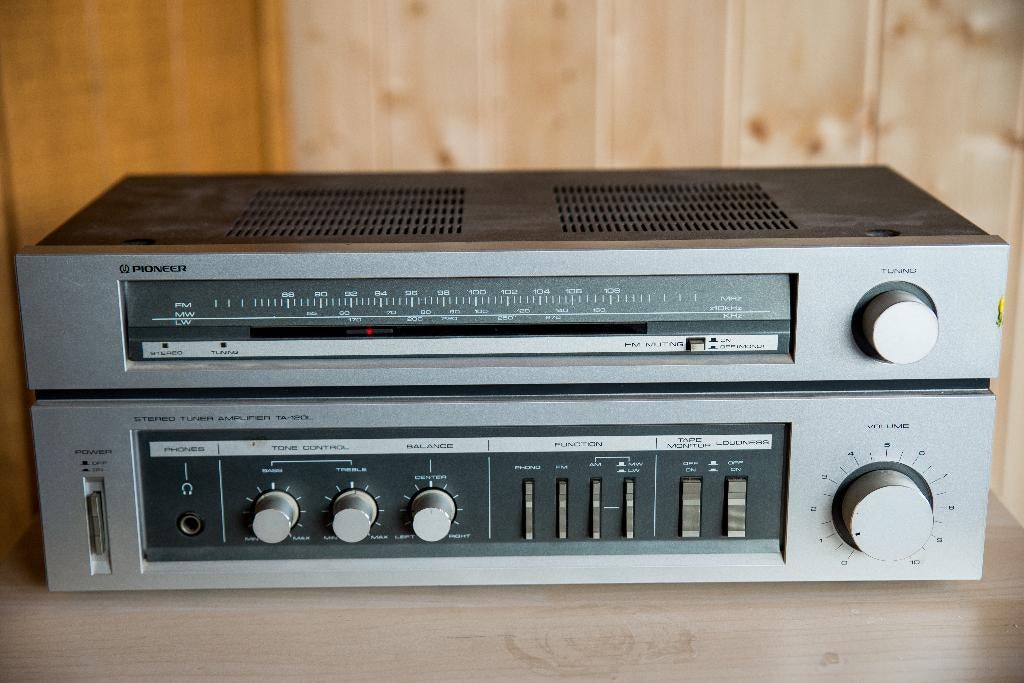 Pioneer TA-120L + luidsprekers CS-161, TV, Hi-fi & Vidéo, Micro chaîne, Enlèvement, Pioneer, Utilisé