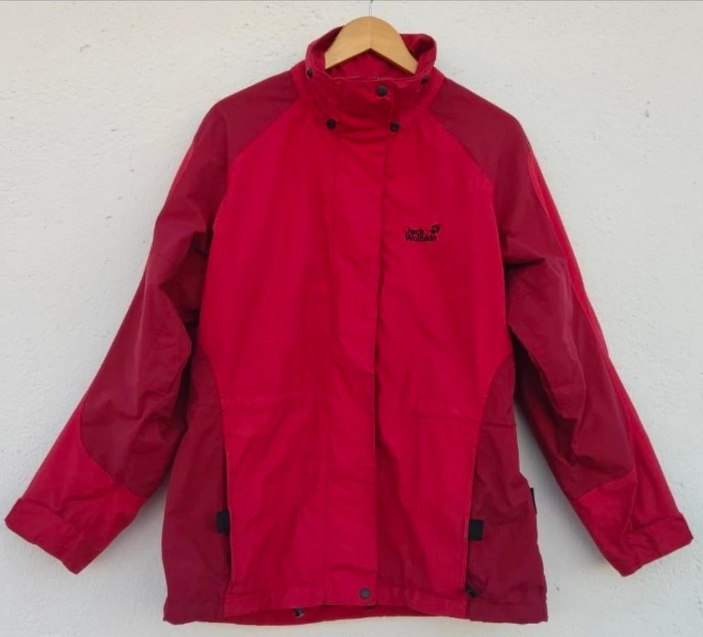 Jack Wolfskin jas, Vrouwen, Rood, Kleding | Dames, Ophalen of Verzenden, Maat 42/44 (L), Rood