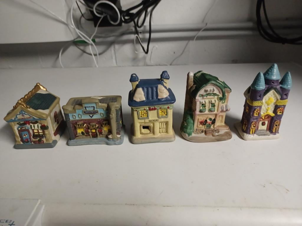 Kerst huisjes, Diversen, Kerst, Ophalen of Verzenden, Zo goed als nieuw