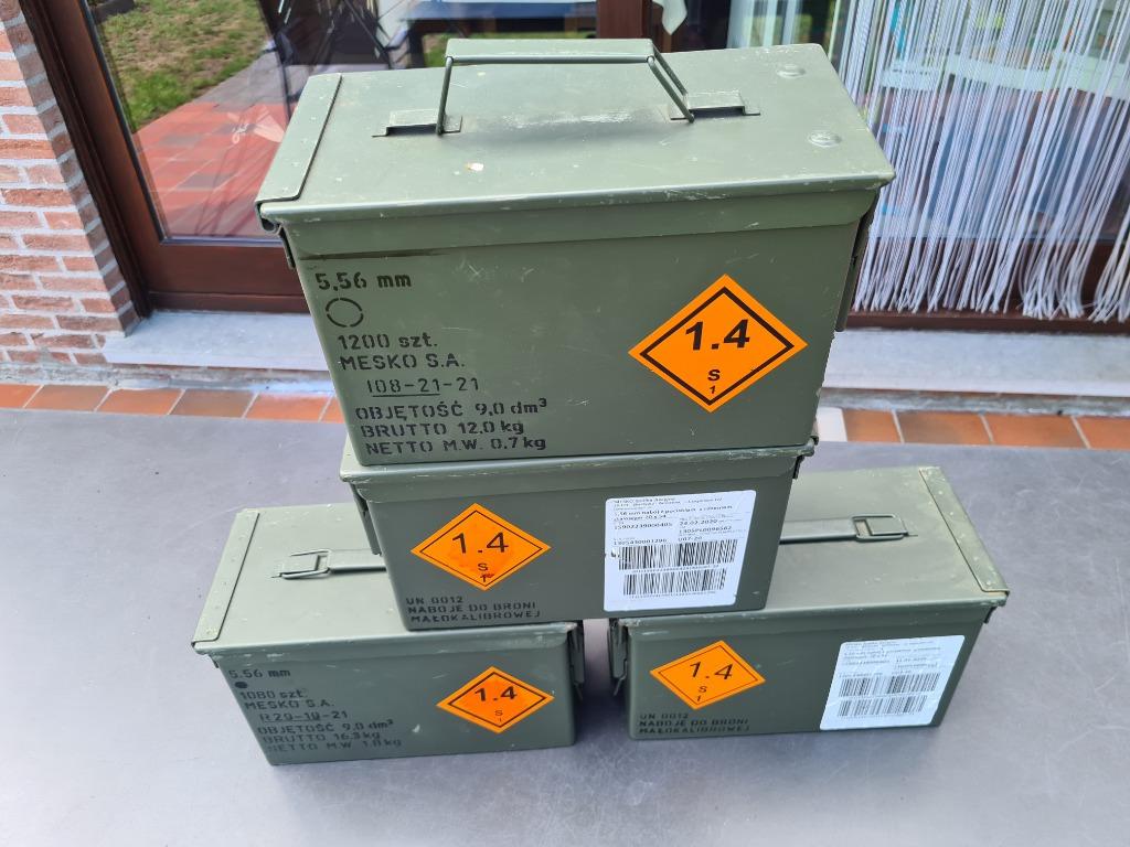 Caisses à munitions en fer Cal .50, Collections, Enlèvement ou Envoi, Armée de terre, Caisse ou Géocache