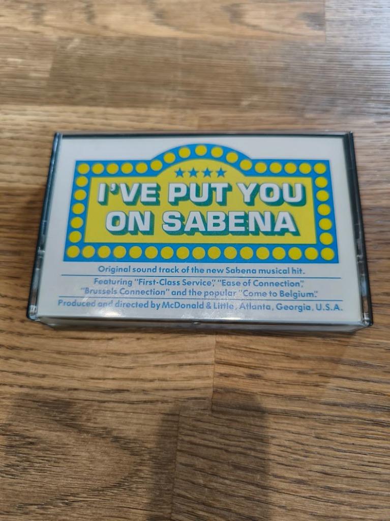 Bande-son originale de la cassette SABENA, Collections, Enlèvement