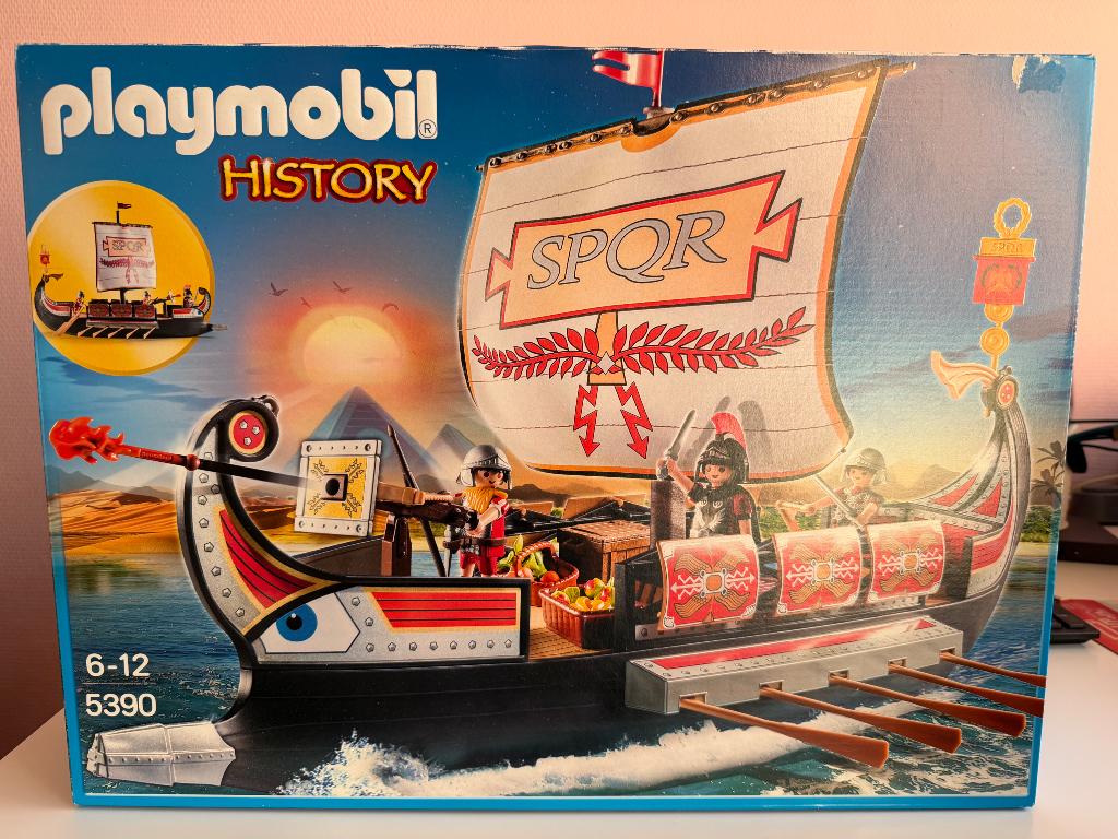 Playmobil 5390 - Romeins Galeischip, Enlèvement, Neuf, Ensemble complet