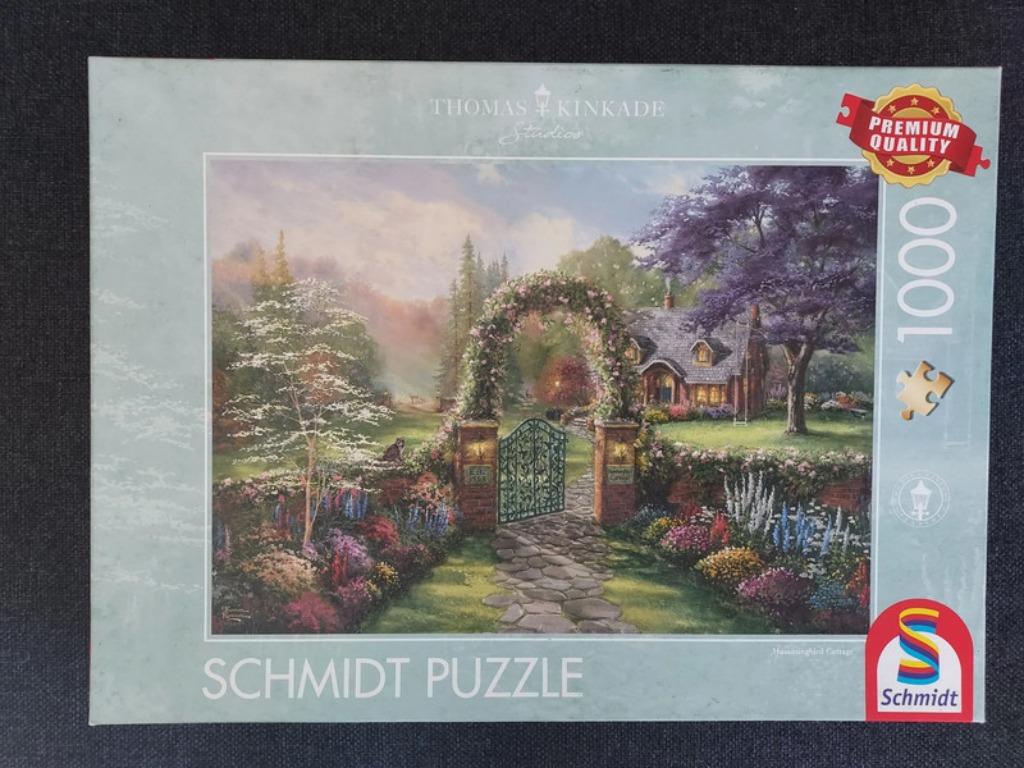 Schmidt puzzel, Ophalen of Verzenden, 500 t/m 1500 stukjes, Gebruikt, Legpuzzel