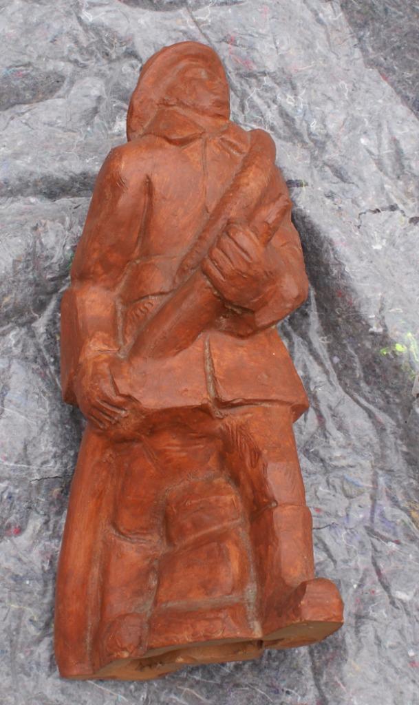 Jos De Decker (1912-2000): Brandweerman (31 cm), Antiek en Kunst, Ophalen of Verzenden