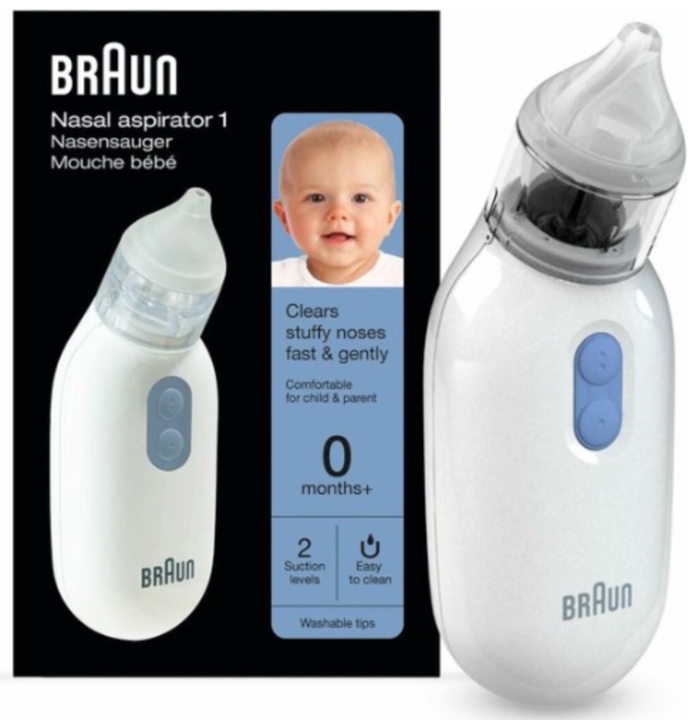Elektrische neusreiniger Braun, Kinderen en Baby's, Ophalen, Zo goed als nieuw, Overige typen, Overige merken