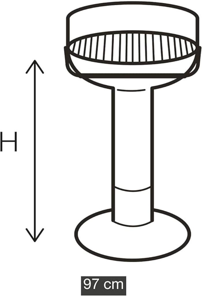 Loewy houtskoolgrill SNELLE GRATIS VERZENDING, Verzenden, Nieuw