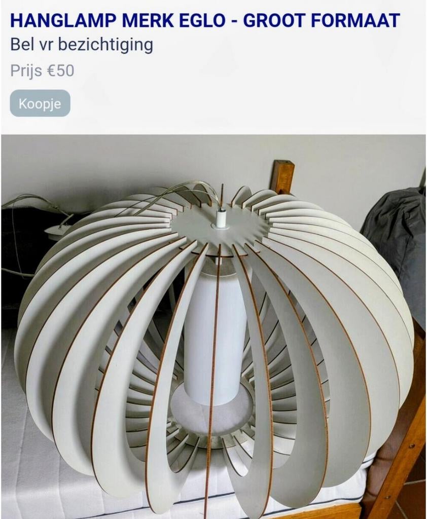 Design luster metk Eglo, Huis en Inrichting, Ophalen