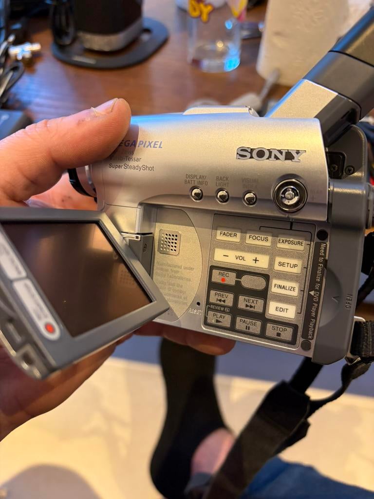 Sony dvd camera, Enlèvement ou Envoi, Caméra, Comme neuf, DVD