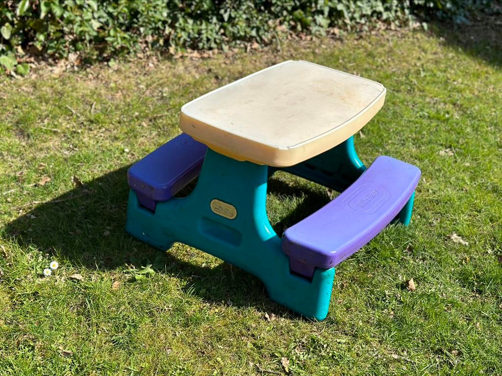 Little tikes kindertafel picnicktafel, Enlèvement, Utilisé