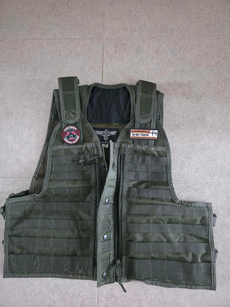 Gilet airsoft/militaire (nouveau), Enlèvement