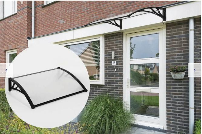 Transparante deurluifel, Huis en Inrichting, Ophalen, Zo goed als nieuw