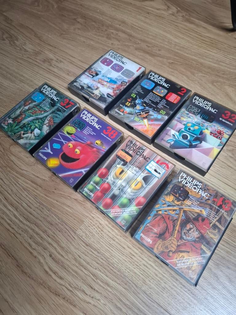 Philips videopack spellen., Enlèvement