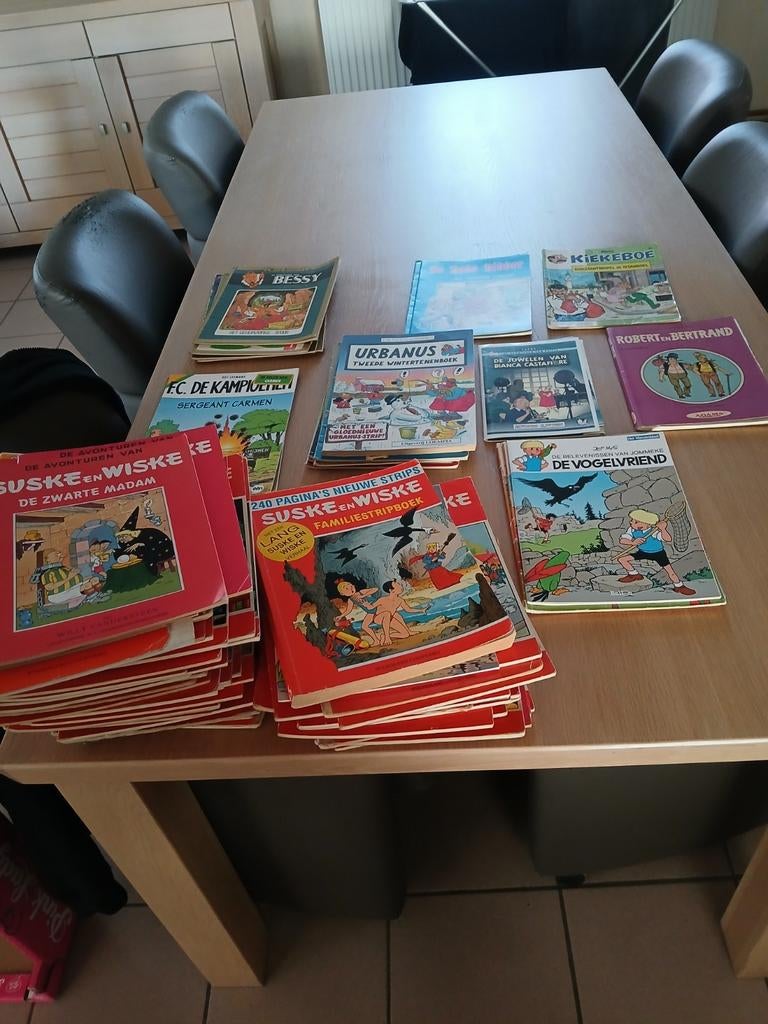 Strips suske en wiske,jommeke,urbanus,fc de kampioenen,bessy, Boeken, Stripverhalen, Ophalen