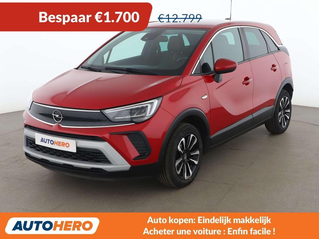 Opel Crossland X 1.2 Turbo Elegance, Autos, Opel, Rouge, 1254 kg, Achat, Euro 6