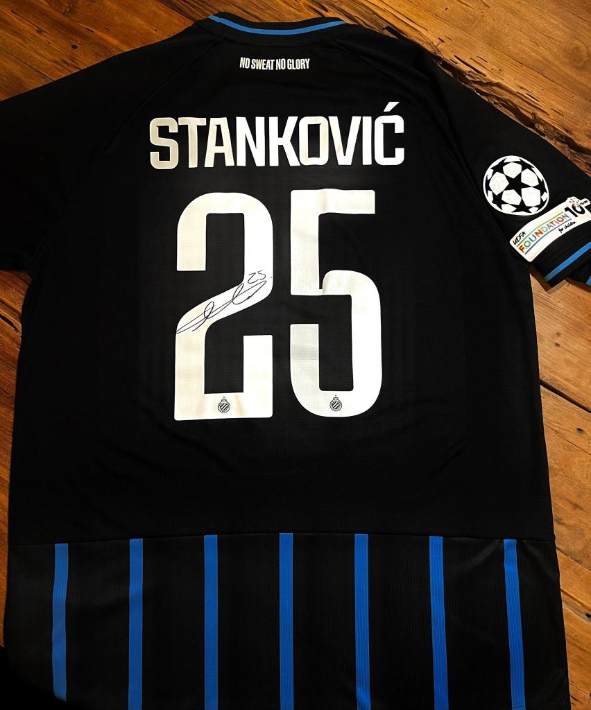 Wedstrijdshirt Aleksandar Stankovic, Vêtements | Hommes, Vêtements de sport, Neuf, Football, Taille 52/54 (L), Bleu, Enlèvement