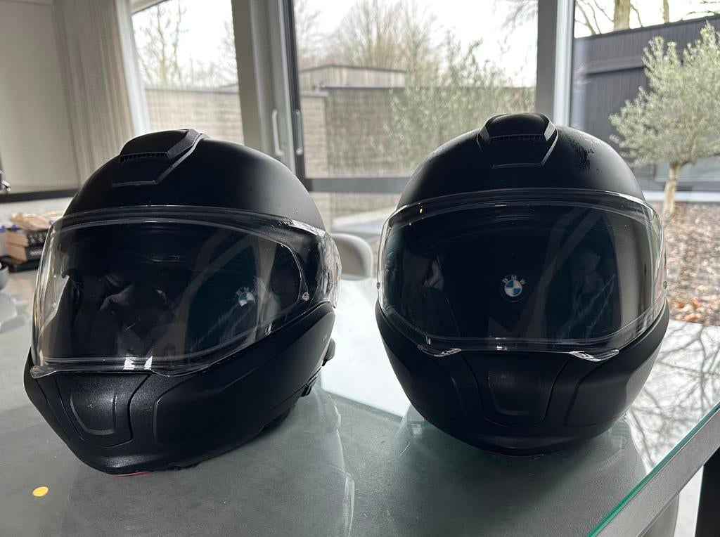 BMW HELMEN + communicatie van BMW, Motoren, Systeemhelm, Dames, Tweedehands, Ophalen