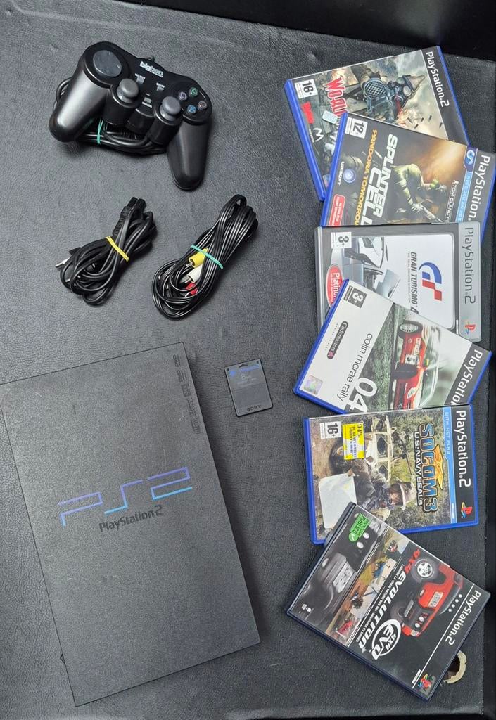 Playstation 2 fat + jeux 70€, Consoles de jeu & Jeux vidéo