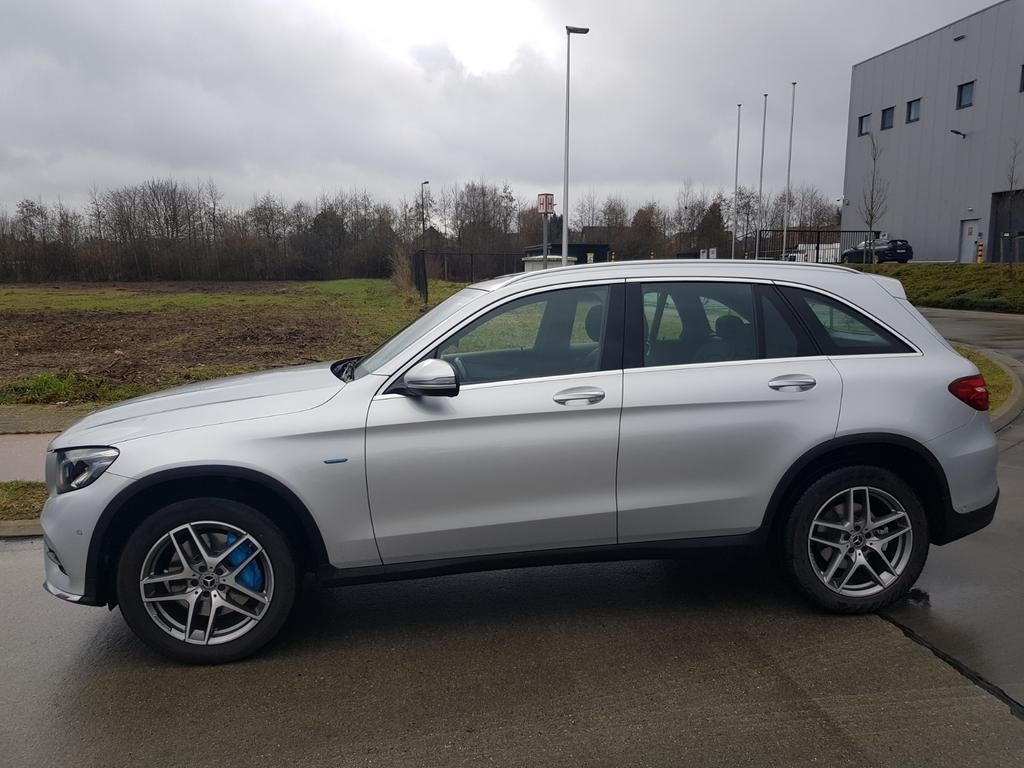 Mercedes-Benz GLC 350e 4Matic hybride, Auto's, Automaat, Zwart, Leder, GLC