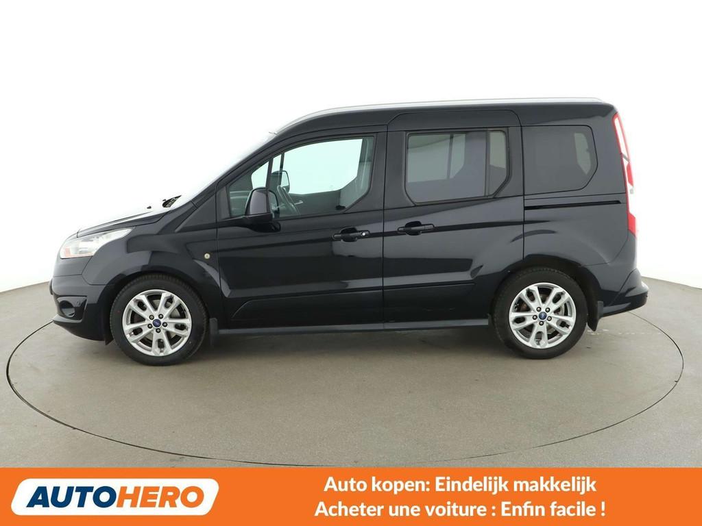 Ford Tourneo Connect 1.0 EcoBoost Titanium (bj 2015), Auto's, Ford, Voorwielaandrijving, Euro 5, Stof, Gebruikt