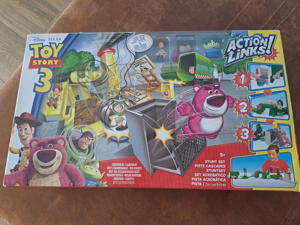 Coffret de jeu décharge Toy Story 3 NEUF!, Enlèvement