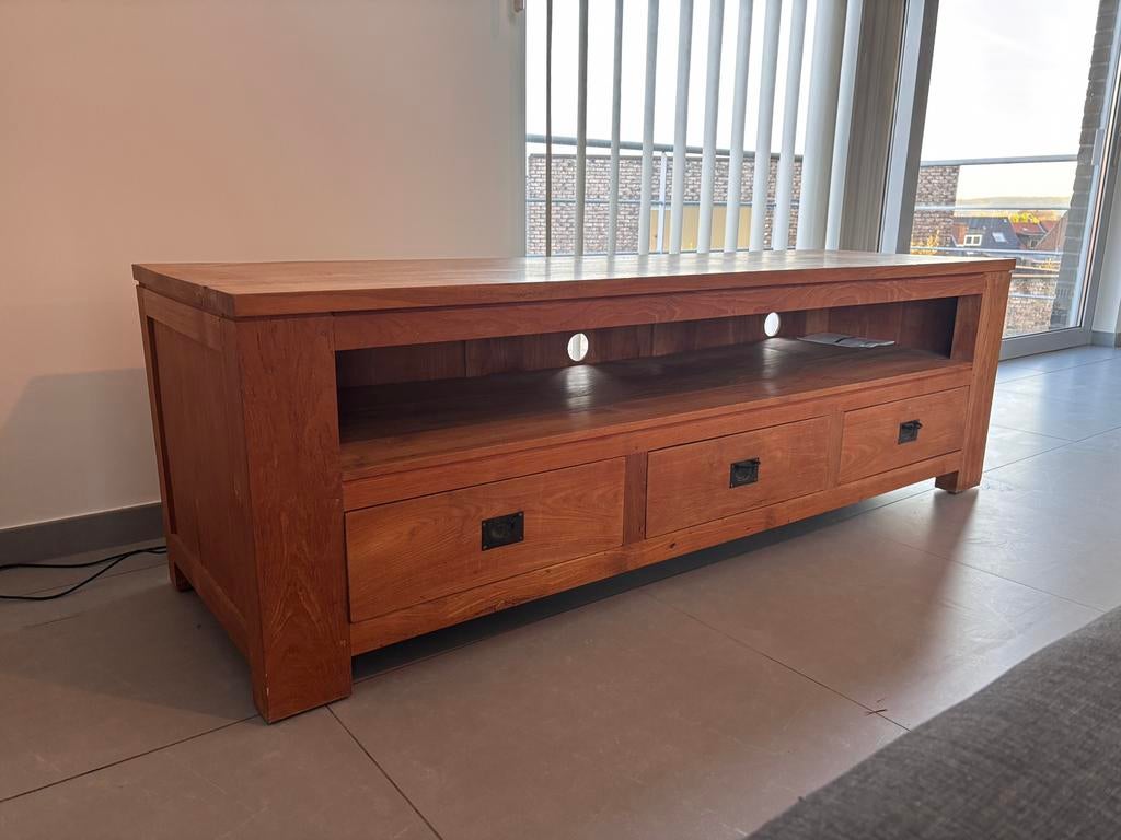 Meuble TV en teak, Enlèvement, Comme neuf, Teck