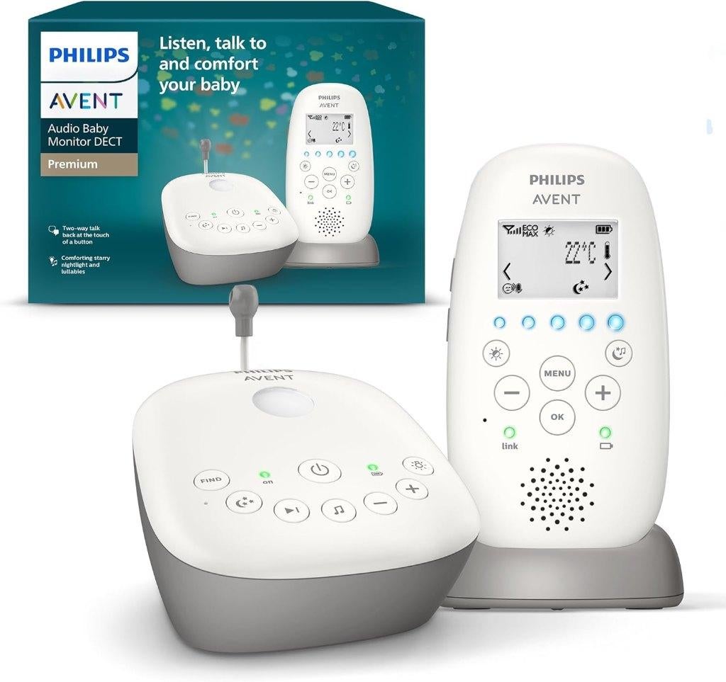 Babyphone Philips Avent (DECT), Enlèvement, Comme neuf, 250 mètres ou plus, Fonction Répondeur