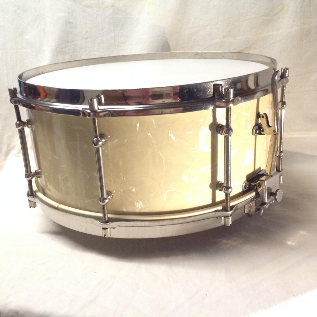 Snare drum Marius Renatus 14x6,5" vintage, Ophalen of Verzenden, Zo goed als nieuw, Trommel