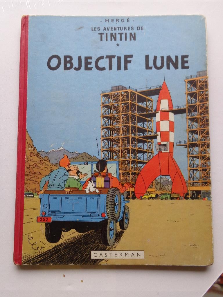 Bd Tintin EO objectif lune 1953, Livres, Enlèvement ou Envoi