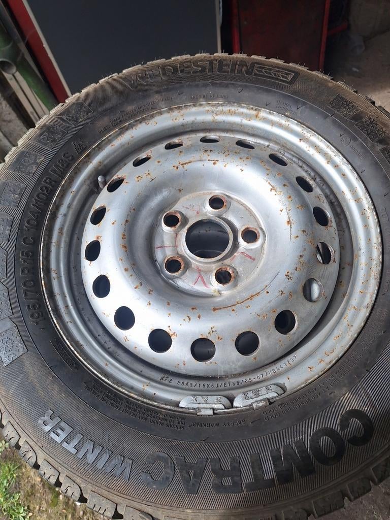 Velgen vw, Ophalen of Verzenden, Winterbanden, Band(en)