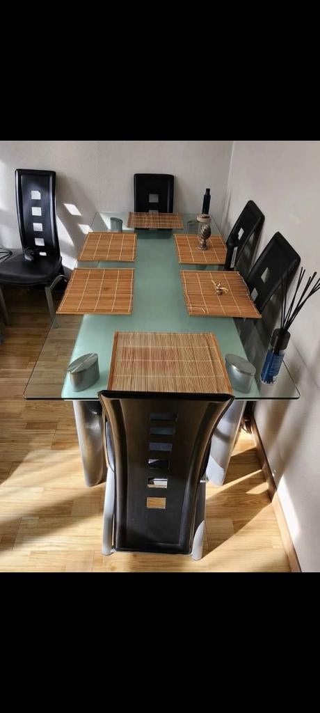 Ensemble meubles salle à manger, Ophalen, Zo goed als nieuw, 4 tot 6 stoelen
