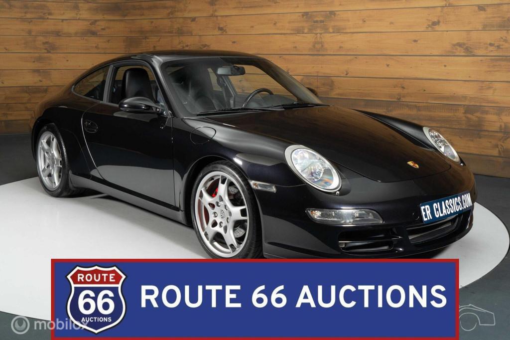 Porsche 911 Carrera | 2005 | Route 66 Auctions, Auto's, Gebruikt, Zwart, Bedrijf, Handgeschakeld