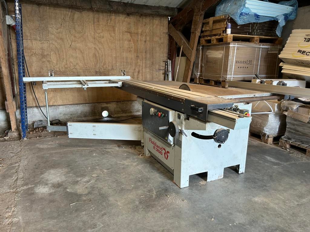 Paneelzaag, Ophalen, Gebruikt