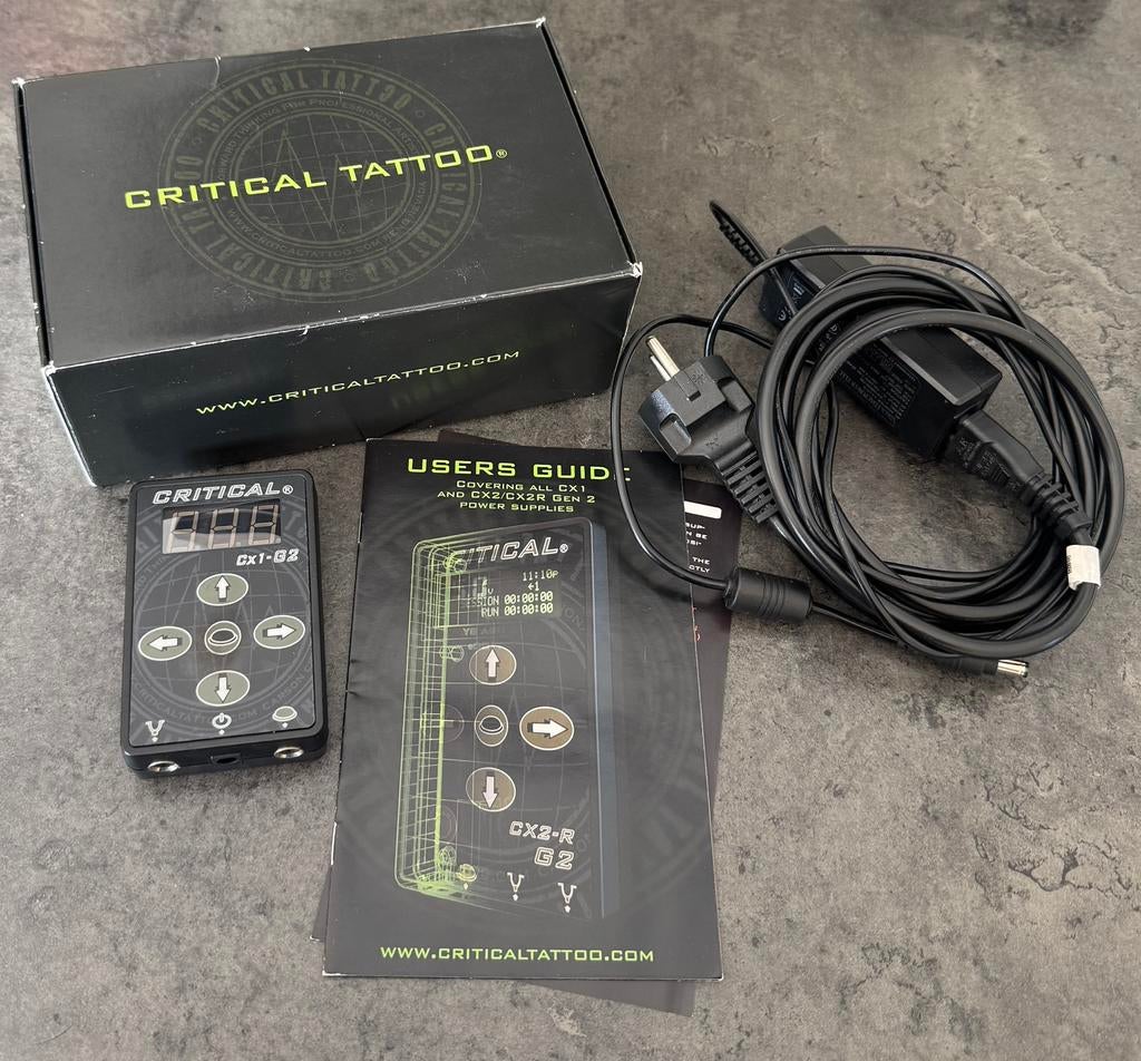 Critcal Cx-1 Power Station Set, Hobby en Vrije tijd, Elektronica-componenten, Ophalen of Verzenden, Zo goed als nieuw