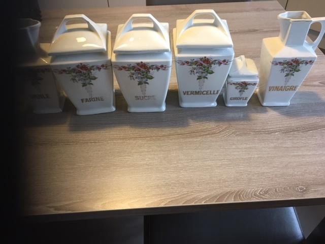 voorraadpotten sierpotten keuken, Ophalen