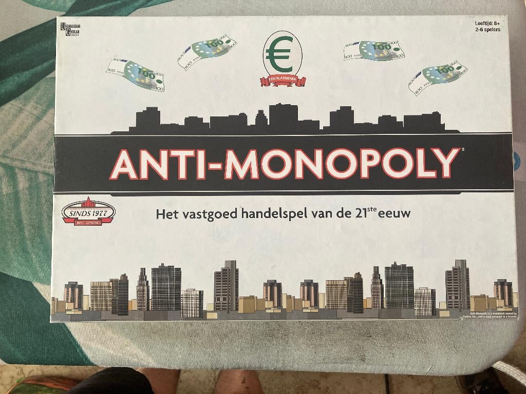 Anti-monopoly gezelschapsspel, Vijf spelers of meer, Ophalen of Verzenden, Zo goed als nieuw