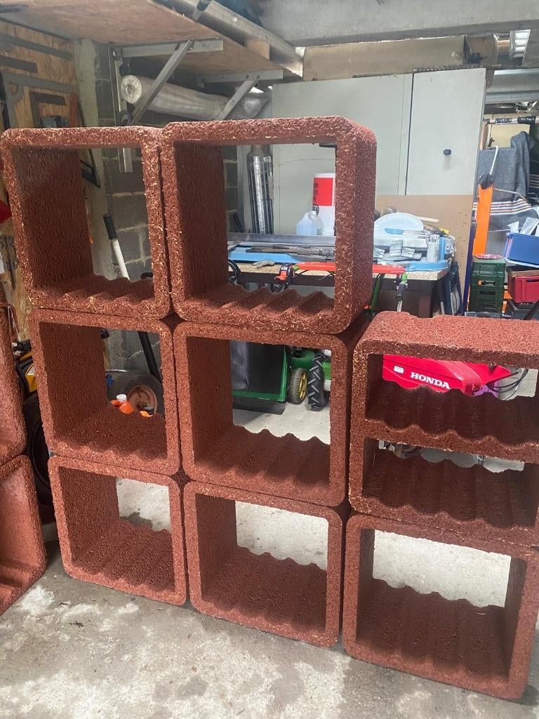 Casiers à vin en pierre / béton – modulables, Maison & Meubles, Enlèvement, Comme neuf