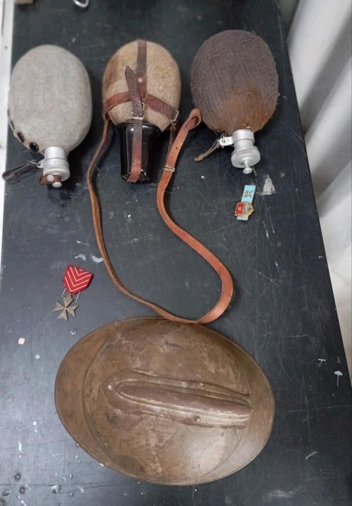 Lot Militaria WWI WWII, Ophalen of Verzenden