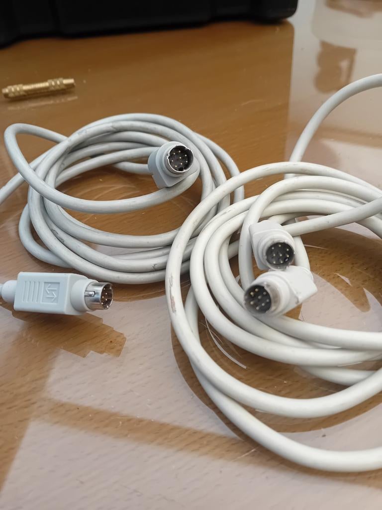 8-polige kabel, 8-PINS MINI DIN M/M 2 meter