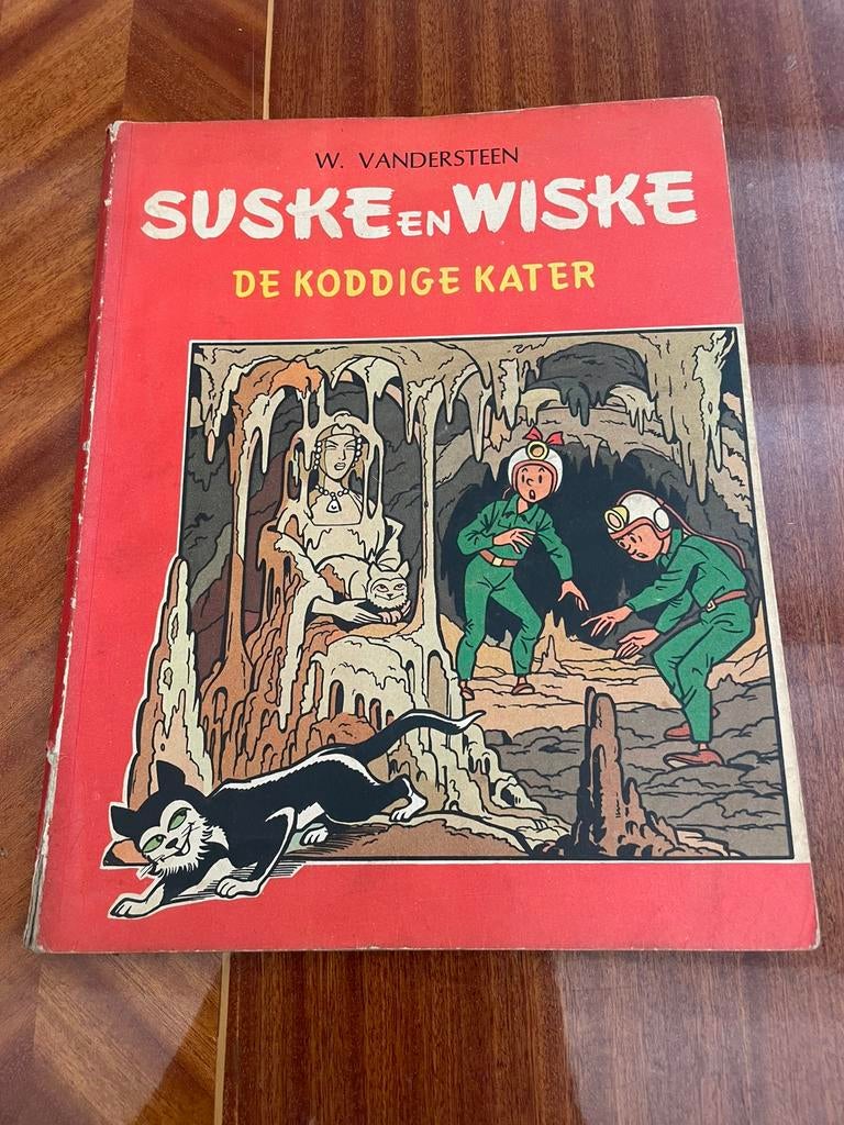 Suske & Wiske Koddige kater 1st D, Livres, Envoi, Utilisé